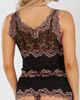 iCollection iCollection Lace Overlay Cami and High-Waist Panty Set - 2
