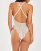 iCollection iCollection Lash Lace Sheer Mesh Halter Bodysuit - 2