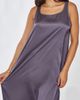 iCollection iCollection Minimalist Satin Ballet-Length Sleep Gown - 3