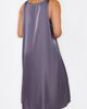 iCollection iCollection Minimalist Satin Ballet-Length Sleep Gown (Plus Size) - 2
