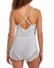 iCollection iCollection Modal Appliqué Lace Trim Romper - 2