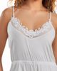 iCollection iCollection Modal Appliqué Lace Trim Romper - 3