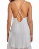 iCollection iCollection Modal Chemise with Lace and Mesh Trim - 2