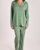 iCollection iCollection Modal Women's Pajama Set with Lace Trim - 1