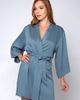 iCollection iCollection Organic Cotton and Tencel Blend Robe - 2
