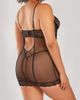iCollection iCollection Romantic Lace Soft Cup Chemise & Panty Set - 2