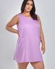 iCollection iCollection Satin Sleeveless Dress with Pockets - 3