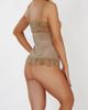 iCollection iCollection Shirred Bust Lace Camisole and Panty Set - 2