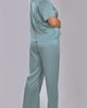 iCollection iCollection Stretch Satin Pajama Set with Button-Down Top - 2