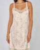 iCollection iCollection Toile Print Lace-Trim Knit Chemise - 1