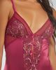 iCollection iCollection Two-Toned Lace & Satin Bodysuit - 3