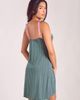 iCollection iCollection Viscose Stretch-Knit Sleep Dress with Lace Trim - 2