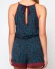 iCollection iCollection Zebra Print Halter Neck Romper - 2