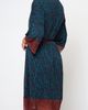 iCollection iCollection Zebra Print Lace-Trim Robe - 2