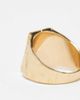 Icon Brand Icon Brand abstract design square signet ring in gold - 2