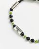 Icon Brand Icon jazz poster cord and beaded bracelet in black and silver - 3
