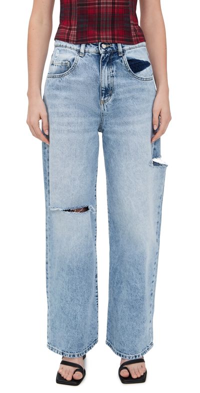 ICON DENIM LA ICON DENIM LA Poppy Wide Leg Jeans Light 25