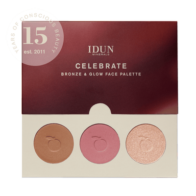 IDUN Minerals IDUN Minerals Celebrate Bronze & Glow Face Palette 