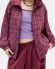Iets Frans Iets Frans Check Hooded Shell Track Jacket - 1