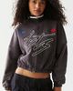 iets frans... iets frans. Moto Bubble Track Jacket in Black, Women's at Urban Outfitters - 1