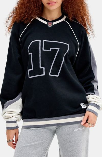 Iets Frans Iets Frans Varsity 17 Paneled Sweatshirt