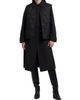 If Only Studio Women's 2-Piece Trench Coat & Puffer Vest Set - 2