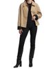 If Only Studio Women's Cotton-Blend Dropped-Shoulder Rain Jacket - 2