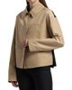 If Only Studio Women's Cotton-Blend Dropped-Shoulder Rain Jacket - 4