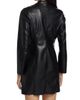 If Only Studio Women's Faux-Leather Mini Shirtdress - 5