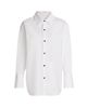 If Only Studio Women's Longline Cotton-Blend Shirt - 8