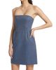 If Only Studio Women's Strapless Linen-Blend Minidress - 4