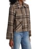 If Only Studio Women's Windowpane-Plaid Shirt - 4