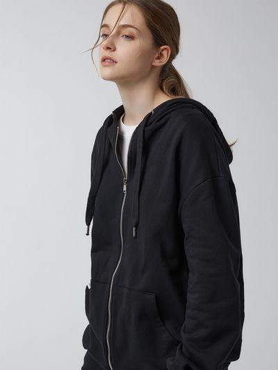 ifg5 Hip Cover Lettering Zip-up