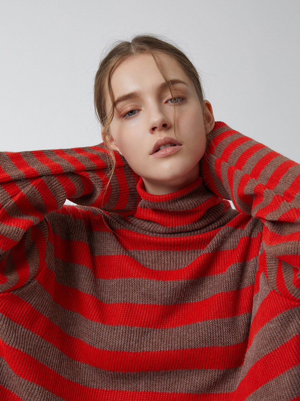 ifg5 Polina Stripe High Neck