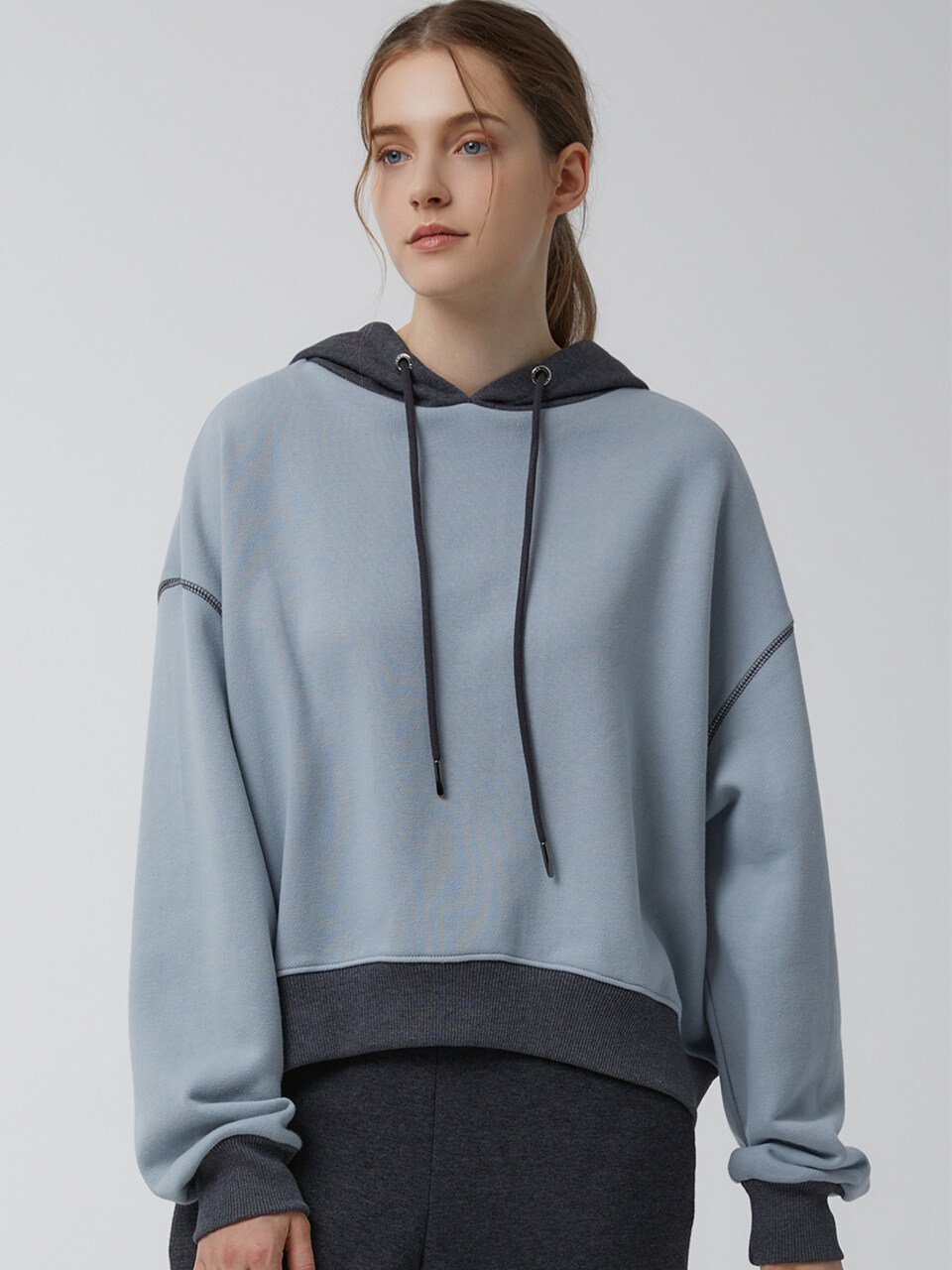 ifg5 Recycle Ribbed Cuffs Hoodie