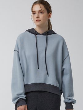 ifg5 Recycle Ribbed Cuffs Hoodie