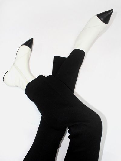 IGINOA PT Flat Slim Ankle Boots