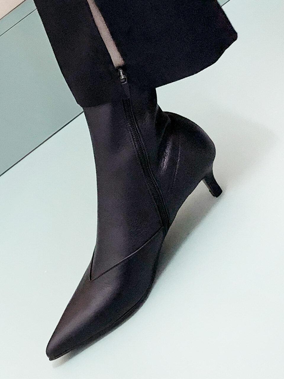 IGINOA PT Slim Ankle Boots 5 M-IG-190992 Black