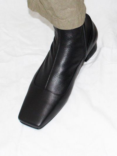 IGINOA Square H Slim Ankle Boots 3cm