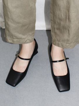 IGINOA Square Strap Pumps 4cm M-IG-200901