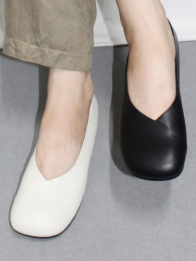 IGINOA W V Loafers 1cm M-IG-200801
