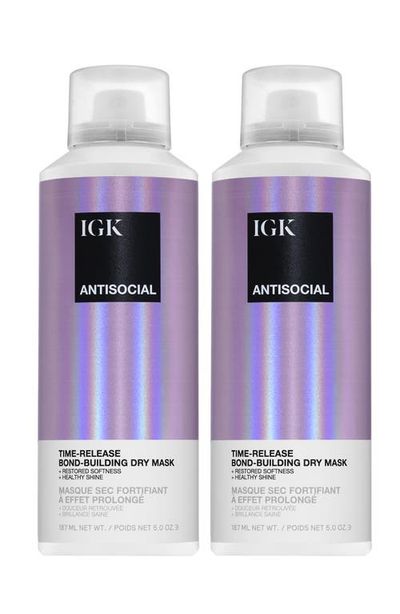 IGK IGK Antisocial Dry Mask Duo Set $76 Value 