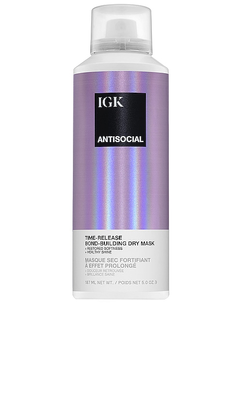 IGK IGK Antisocial Overnight Bond-Building Dry Hair Mask