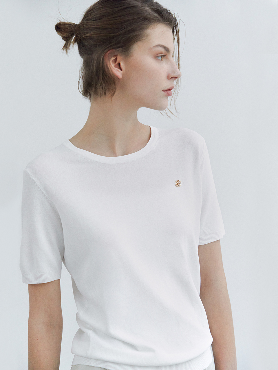 Ihr Cool Knit Top - White
