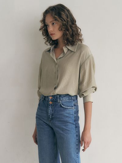 Ike Brown_ Asymmetrical Shirt