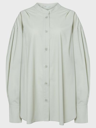 Ike Green Wool Shirt