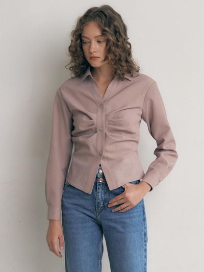 Ike Slim Smocking Shirt