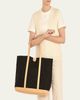 Il Bisonte Caramella Large Canvas Shopper Tote Bag - 2