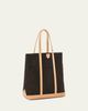 Il Bisonte Caramella Large Canvas Shopper Tote Bag - 3