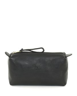 Il Bisonte Il Bisonte Classic Leather Zip Pouch